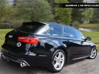 Used Audi A6 S-Line 313 HP (230 kW) 2014 Black Estate