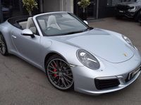 Used Porsche 911 Carrera S Cabriolet 420 HP (308 kW) 2016 Silver Cabriolet