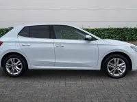 Used Skoda Fabia SE L 85 HP (62 kW) 2025 Moon white metallic Hatchback