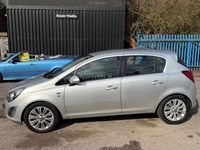 Used Vauxhall Corsa 90 HP (66 kW) 2014 Silver Hatchback