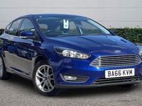 Used Ford Focus Zetec 120 HP (88 kW) 2016 Blue Hatchback