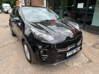Used Kia Sportage 114 HP (83 kW) 2018 Black SUV