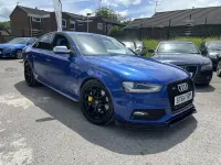 Used Audi S4 Comfort 333 HP (244 kW) 2015 Blue Sedan