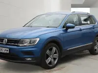 Second-hand VW Tiguan Match 150 CP (110 kW) 2020 Albastru SUV