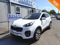 Used Kia Sportage 114 HP (83 kW) 2018 White SUV