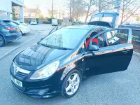 Used Vauxhall Corsa SRi 2009 Black Hatchback