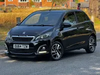 Used Peugeot 108 Allure 82 HP (60 kW) 2015 Black Hatchback