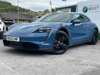 Used Porsche Taycan 419 kW (571 HP) 2022 Blue Sedan