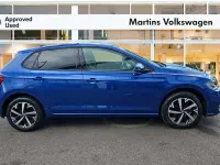 Used VW Polo Match 95 HP (69 kW) 2025 Blue Hatchback