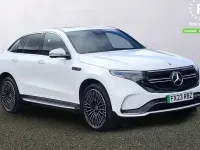 Used Mercedes EQC400 AMG Line Premium 300 kW (408 HP) 2023 White SUV