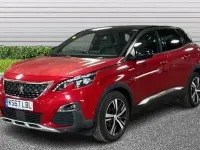 Used Peugeot 3008 GT-line 120 HP (88 kW) 2017 Red SUV