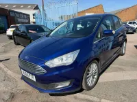 Second-hand Ford C-MAX Titanium 120 CP (88 kW) 2016 Albastru Monovolum