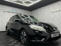 Used Nissan Pulsar Tekna 116 HP (85 kW) 2017 Black Hatchback