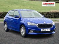 Used Skoda Fabia Comfort 110 HP (80 kW) 2023 Blue Hatchback