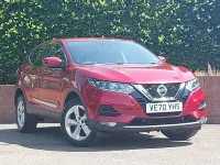 Used Nissan Qashqai Acenta Premium 140 HP (102 kW) 2021 Red SUV