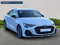 Used Audi A3 Sportback Black Edition 150 HP (110 kW) 2025 White Hatchback