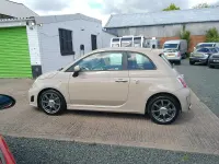 Used Abarth 500 2015 Beige Hatchback