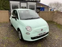 Used Fiat 500 Pop 69 HP (50 kW) 2015 Green Hatchback