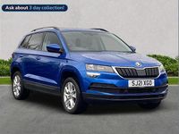 Used Skoda Karoq SE Technology 150 HP (110 kW) 2021 Blue SUV