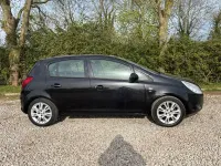 Used Vauxhall Corsa 99 HP (72 kW) 2010 Black Hatchback