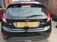 Used Ford Fiesta Zetec 101 HP (74 kW) 2017 Black Hatchback