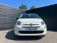 Used Fiat 500 Pop 69 HP (50 kW) 2016 White Hatchback