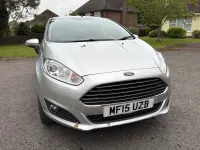 Used Ford Fiesta Zetec 2015 Silver Hatchback