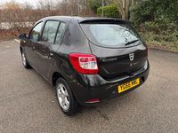 Used Dacia Sandero Lauréate 90 HP (66 kW) 2016 Black Hatchback