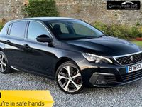 Used Peugeot 308 GT-line 130 HP (95 kW) 2018 Black Hatchback