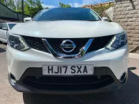 Used Nissan Qashqai N-Connecta 115 HP (84 kW) 2017 White SUV