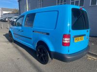Used VW Caddy Maxi 102 HP (75 kW) 2011 Blue MPV