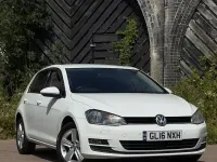 Used VW Golf VII Edition 110 HP (80 kW) 2016 White Hatchback