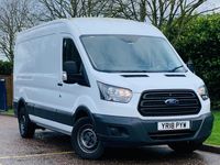 Used Ford Transit 130 HP (95 kW) 2018 White Van