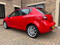 Begagnad Seat Ibiza FR 90 HK (66 kW) 2017 Röd Halvkombi