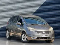 Used Nissan Note Acenta Premium 90 HP (66 kW) 2014 Grey Hatchback