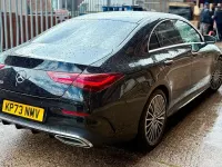 Used Mercedes CLA200 AMG line 2023 Black Coupe