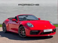 Used Porsche 911S 444 HP (326 kW) 2019 Red Cabriolet