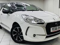 Used DS Automobiles DS3 Elegance 2016 White Hatchback