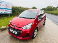 Used Hyundai i10 67 HP (49 kW) 2018 Red Hatchback