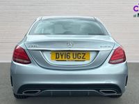 Used Mercedes C220 AMG Line Premium Plus 170 HP (125 kW) 2016 Silver