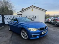 Used BMW 428 M Sport 245 HP (180 kW) 2014 Blue Cabriolet