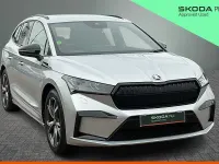 Used Skoda Enyaq iV SportLine 110 kW (150 HP) 2023 Brilliant silver metallic SUV