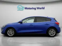 Used Ford Focus Titanium 125 HP (91 kW) 2020 Blue Hatchback