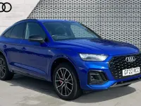 Used Audi Q5 Comfort 299 HP (219 kW) 2022 Ultra blue metallic SUV