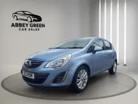 Used Vauxhall Corsa 90 HP (66 kW) 2013 Blue Hatchback