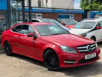 Used Mercedes C180 AMG 2013 Red Coupe