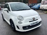 Used Abarth 500 135 HP (99 kW) 2014 White Hatchback