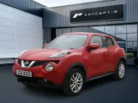 Used Nissan Juke Acenta 115 HP (84 kW) 2016 Red SUV