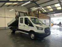 Usado Ford Transit S 130 CV (95 kW) 2023 Blanco Descapotable