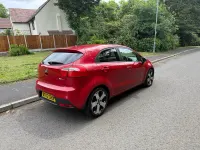 Used Kia Rio 2012 Red Hatchback